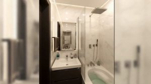 Ванная. Маленькая ванная комната. Дизайн ванной.