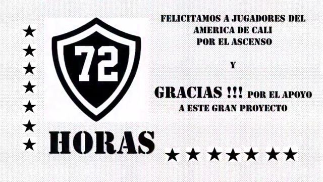 "Cristian Martinez Borja" Goleador de América de Cali apoyo a Banda 72 Horas смотреть онлайн