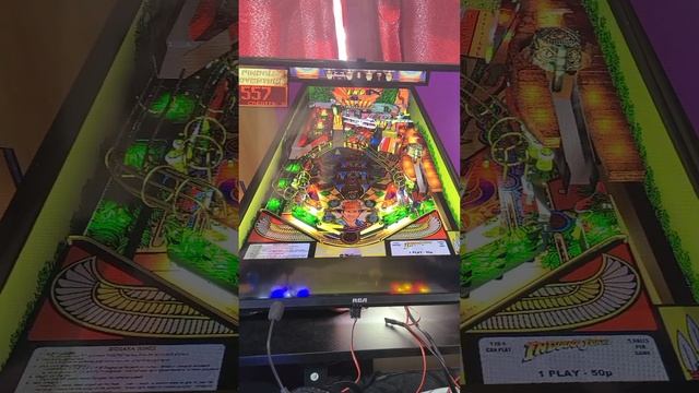 Indyy!!! Indiana Jones Pinball Adventure on the PowerConsole смотреть онлайн