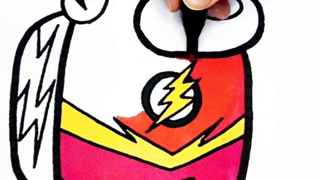 The Flash Among Us | coloring pages | asmr смотреть онлайн
