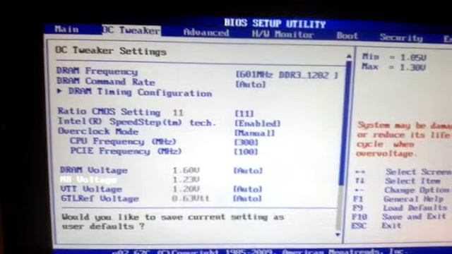 Разгон процессора через bios. смотреть онлайн