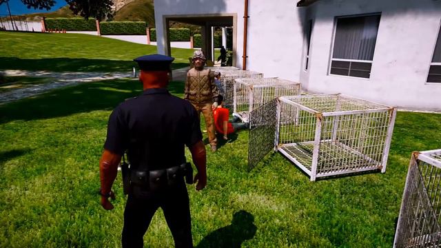 YAVRU PİTBULL VE KARDEŞİ K9 OKULUNA BAŞLADI! - GTA 5 смотреть онлайн