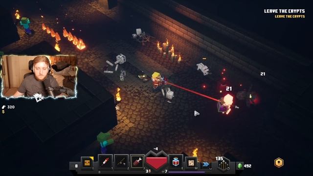 Minecraft Dungeons (BETA) - Part 2 - Creeper Crypt