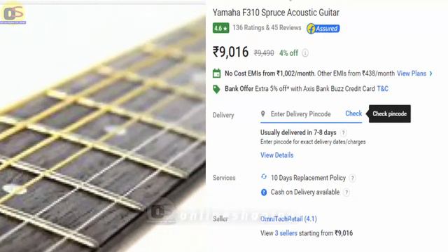 Yamaha F310 Spruce Acoustic professional Guitar смотреть онлайн