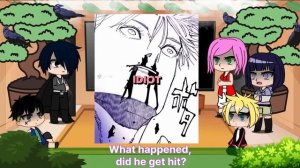Adult Naruto friend react to future Naruto as Gojo|AU||?Tiktoks||?Gacha Club||