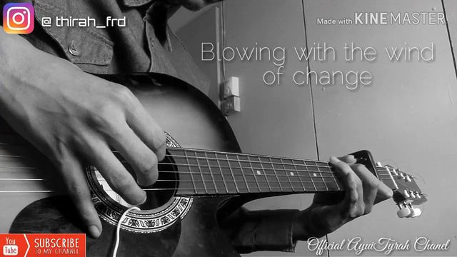 Scorpion Wind Of Change Easy Guitar Cover | Malaysia Fingerstyle | With Lyric | Sabahan Fingerstyle смотреть онлайн