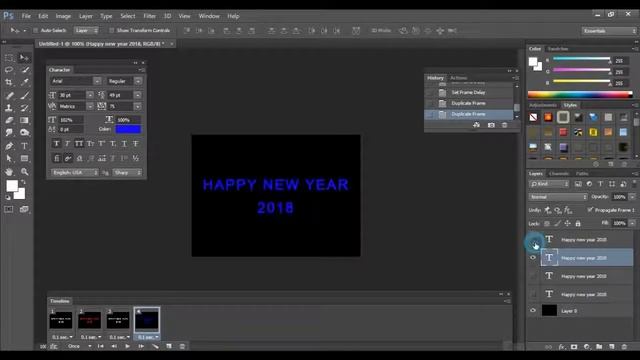 How to make a ZigZag Test GIF Animation in Photoshop *Very Easy* смотреть онлайн