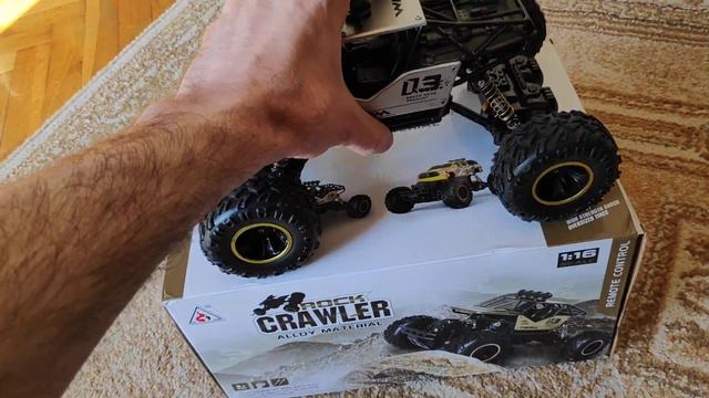 Rc Rock Crawler 4x4 - 1/16 Scale - Test Drive