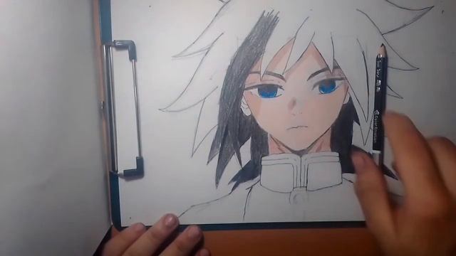 Рисую Тамиока Гию из аниме клинок рассекающий демонов || Drawing Tamioka Giyu смотреть онлайн