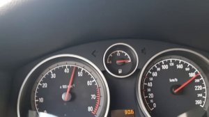 Opel Astra H 1.8HER, Замеры после замены шестерен 5й передачи с 0,82 на 0,756.