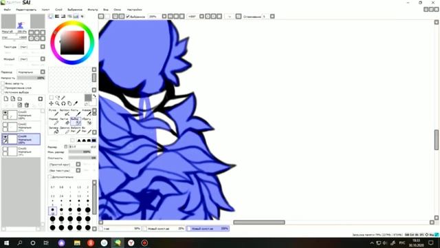 Speedpaint! EasyPaintToolSai смотреть онлайн
