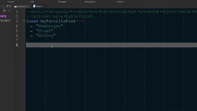 Roblox Studio - How to get a random object/value from a table! смотреть онлайн