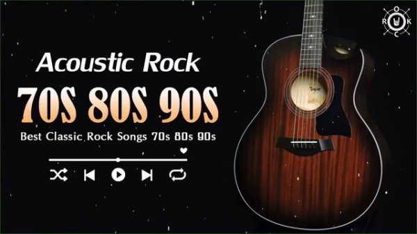 Acoustic Classic Rock Collection | Best Relaxing Classic Rock Songs Of 70s 80s 90s