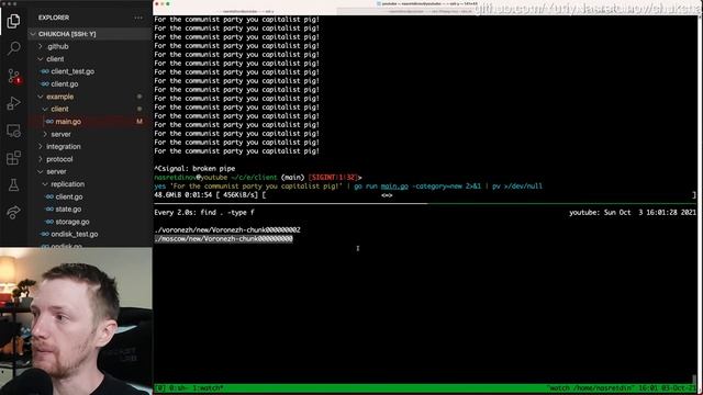 Explaining replication / Chukcha, communist answer to Kafka / Golang смотреть онлайн