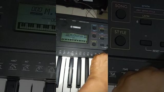 Yamaha PSR E273 cómo solucionar cuando no da los acordes correctos 🎹 смотреть онлайн