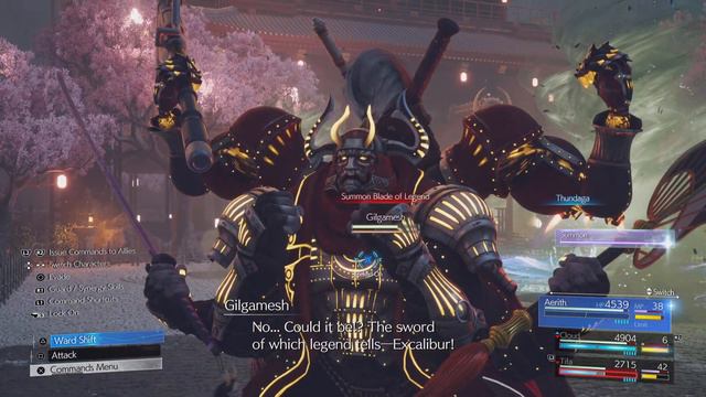 Gilgamesh Boss Fight | Final Fantasy VII Rebirth смотреть онлайн