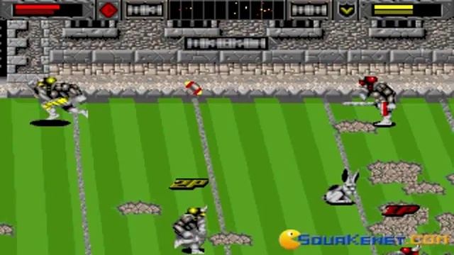 Brutal Sports Football gameplay (PC Game, 1993) смотреть онлайн