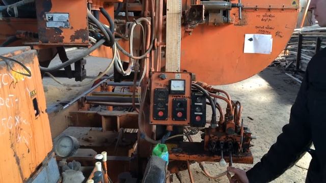 Ленточная пилорама ПЛР-1200Г | Подъем/опускание смотреть онлайн