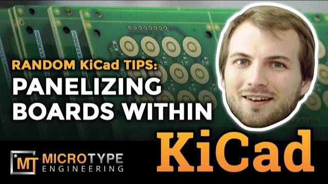 (UPDATED) Panelizing boards within KiCad - Random KiCad Tips смотреть онлайн