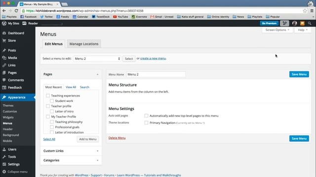 Creating a category link "page" as a menu item in Wordpress смотреть онлайн