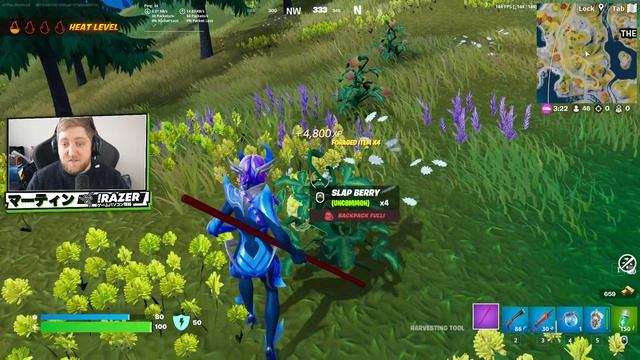 Consume Slap Berries in a single match Location - Fortnite смотреть онлайн