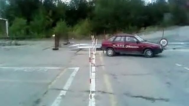 Сдача зачета на ВАЗ-2109 смотреть онлайн