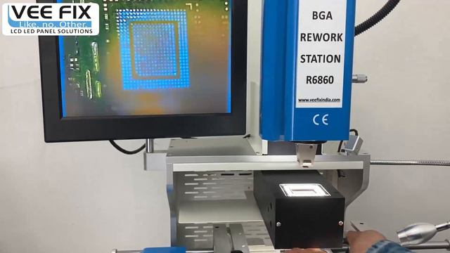 How to Replace Mobile Motherboard BGA IC | BGA Rework Station R6860 | Ball Grid array Machine смотреть онлайн