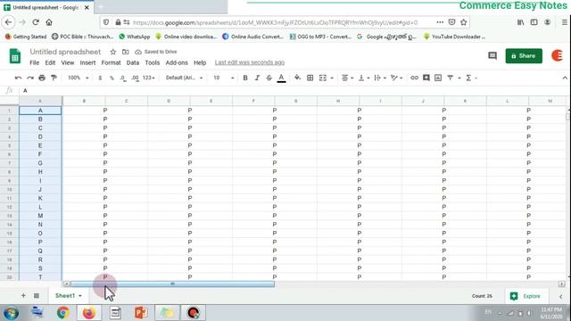 How to FREEZE & UNFREEZE | Rows and Columns | Google Sheets | Explained in Malayalam смотреть онлайн