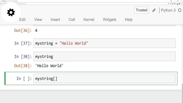 strings and indexing and slicing using python смотреть онлайн