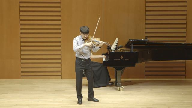John Kim | L.V. Beethoven Sonata for Violin & Piano No. 7 in C minor, Op.30 No.2 Allegro con brio смотреть онлайн