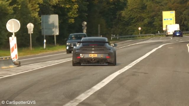 Cars Leaving Nürburgring Tankstelle - BMW M, 700HP C63 AMG, 991 GT2RS, EPIC Megane RS, R34 GTR, R32