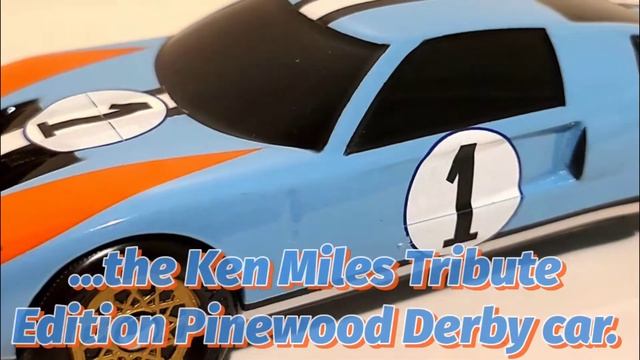 Ken Miles Tribute Shelby Ford GT40 Pinewood Derby Car смотреть онлайн