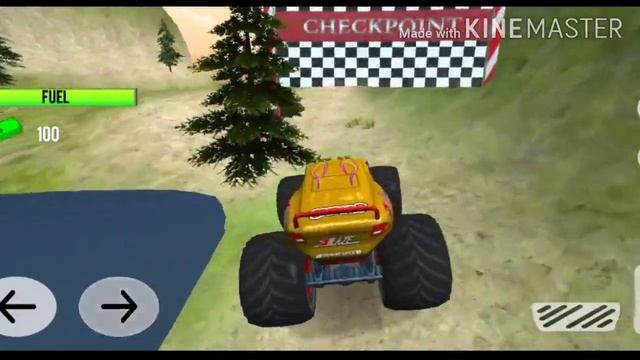 Monste Truck - Stunt Truck Game / Offroad Monster Truck Hill Race games смотреть онлайн
