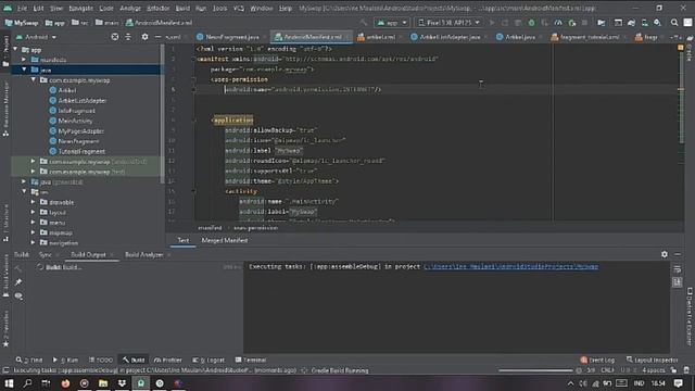 #praktik 3 NAVIGASI VIEW PAGER PADA ANDROID STUDIO смотреть онлайн