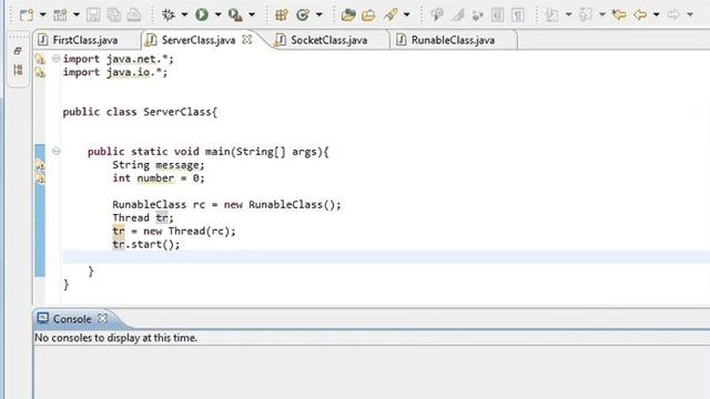 Java programming part 52 Java Sockets 5 : Thread Runnable interface used for the Server. смотреть онлайн