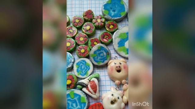 Брелки из полимерной.... смотреть онлайн