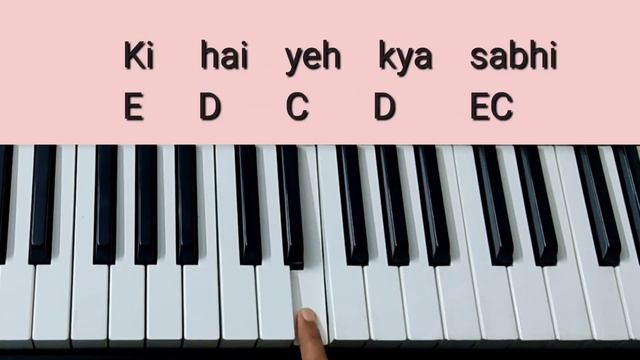 Socha Hai Tutorial(Chords+Melody) | Rock On | Keyboard смотреть онлайн