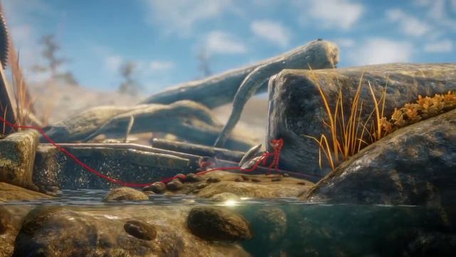 Unravel PS4 Gameplay Chapter 2( The Sea ) смотреть онлайн