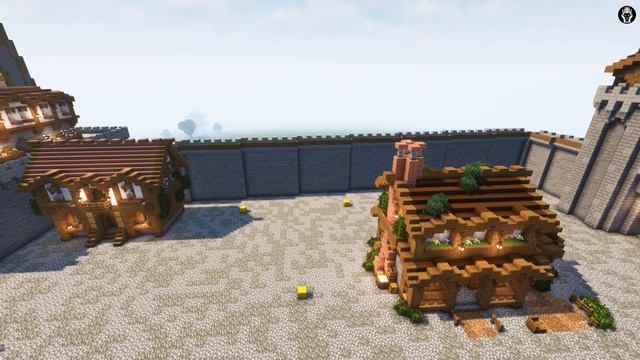 I Built an EPIC Medieval TOWN in Minecraft (DOWNLOAD) смотреть онлайн