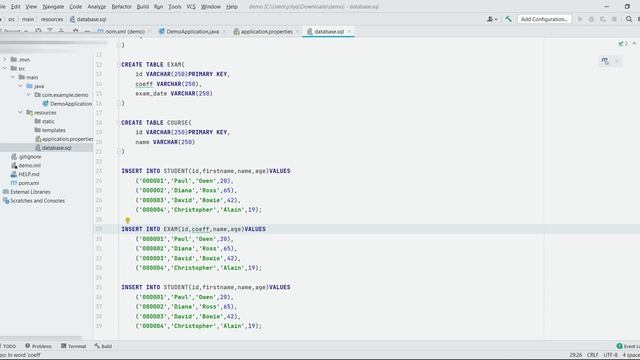 Beginners TUTORIAL : SPRING-BOOT how to make H2 Database смотреть онлайн
