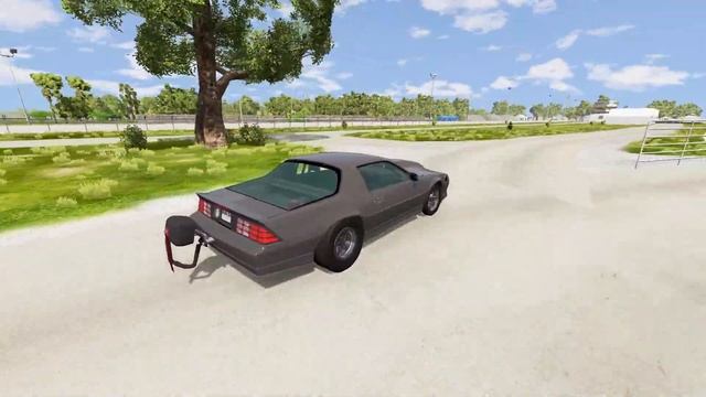 BeamNG.Drive - 1987 Pro Street Drag Camaro смотреть онлайн