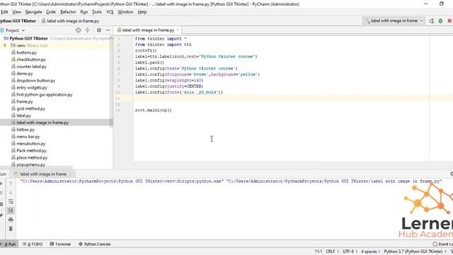 Displaying Images Using Label | Python Tkinter GUI Tutorial | How to Add image in Label in TKinter смотреть онлайн