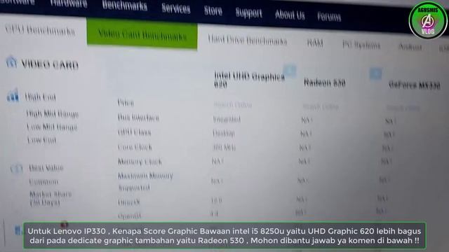 Why (Kenapa) Intel UHD Graphic 620 Better Than Radeon 530 Dedicate Graphic Intel i5 8250u смотреть онлайн