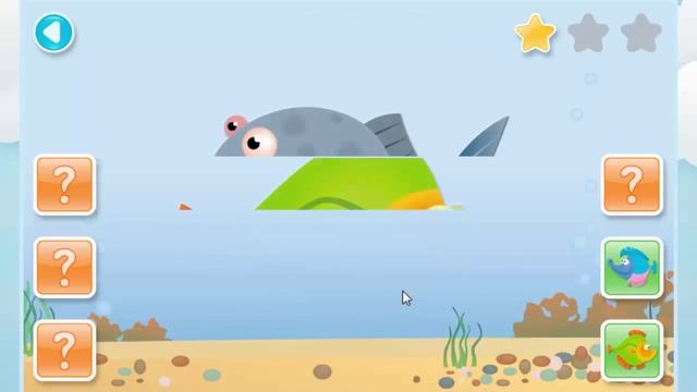 SCROLL PUZZLES For Kids : Sea Animals