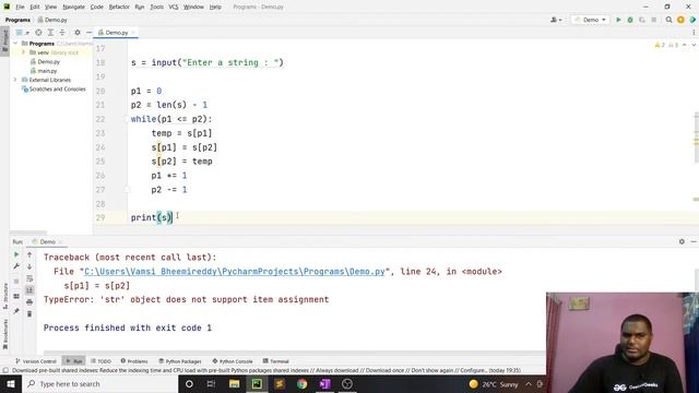 L10: Python Interview Preparation Course | Vamsi Bheemreddy | GeeksforGeeks Python смотреть онлайн