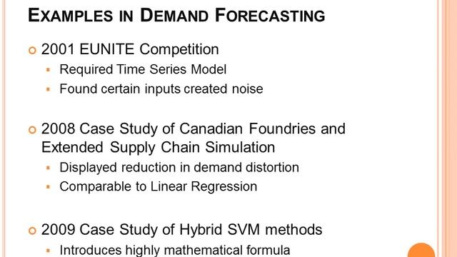Demand Forecast and SVM смотреть онлайн