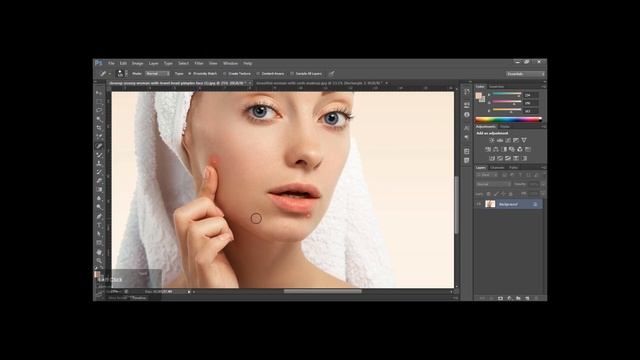 Sport Healing Brush Tools Photoshop Beginner Tutorial смотреть онлайн