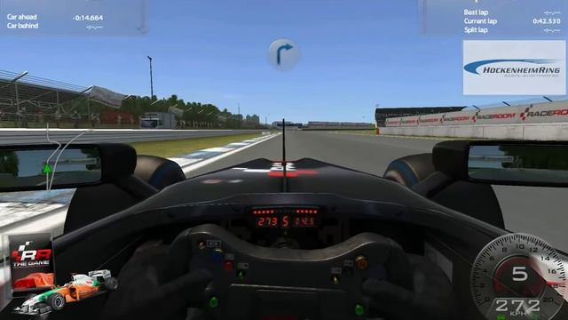 RaceRoom The Game - Formula - 1 Lap Hockenheim смотреть онлайн