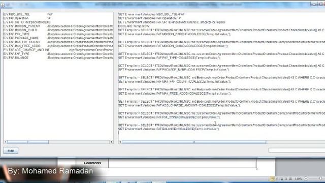 Design to ESQL mapper смотреть онлайн