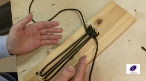 Как сплести быстрораспускаемый браслет из паракорда "Спасатель" часть 2